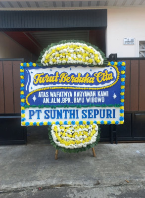 Papan Bunga Duka di X Koto Singkarak